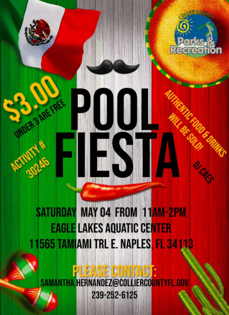 POOL FIESTA AT DONNA FIALA EAGLE LAKES COMMUNITY PARK AQUATIC COMPLEX